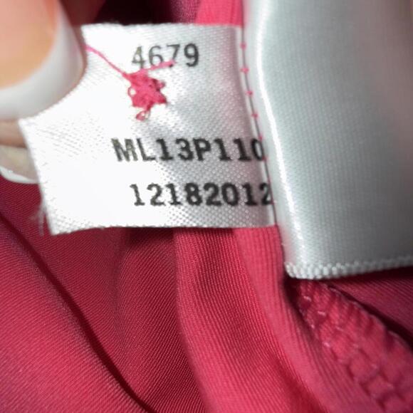 Magnolia Lane Tech Masters Solid Pink Preppy Designer Athletic Polo Golf Shirt - Picture 15 of 15